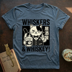Whiskers and Whiskey T-Shirt