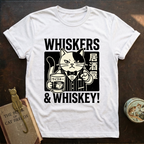 Whiskers and Whiskey T-Shirt
