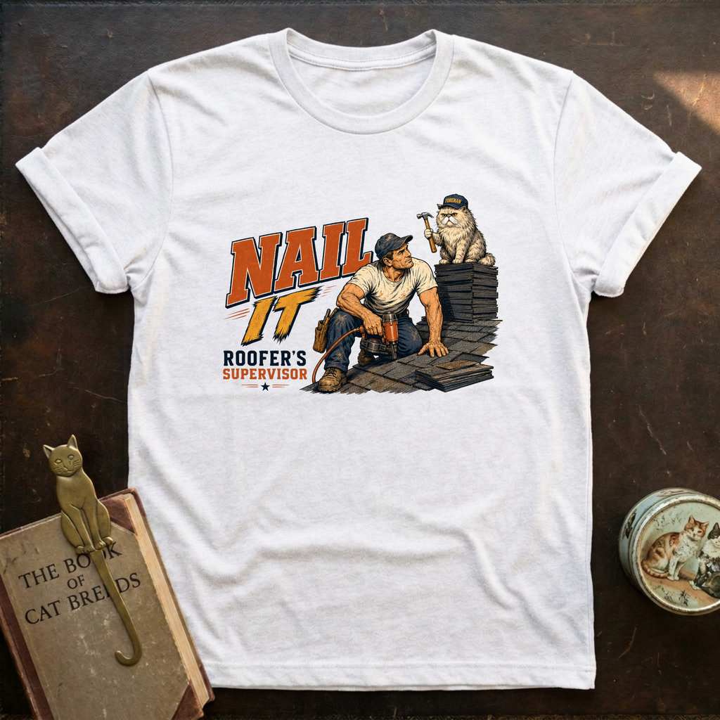 Roofer Supervisor T-Shirt