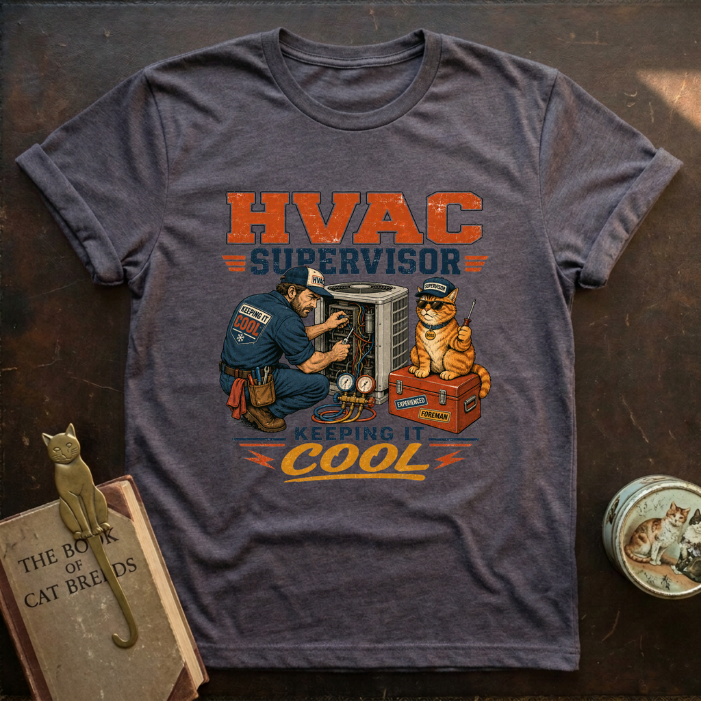HVAC Supervisor T-Shirt