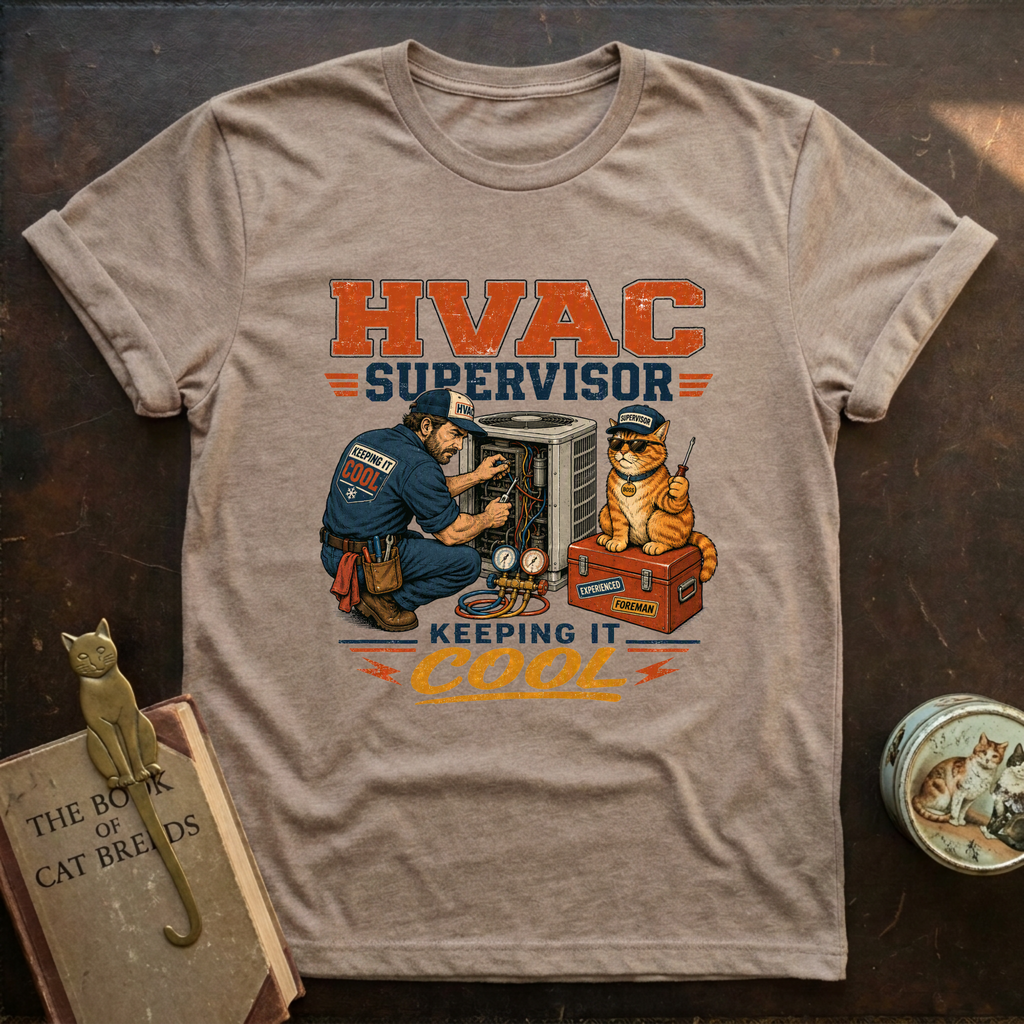 HVAC Supervisor T-Shirt