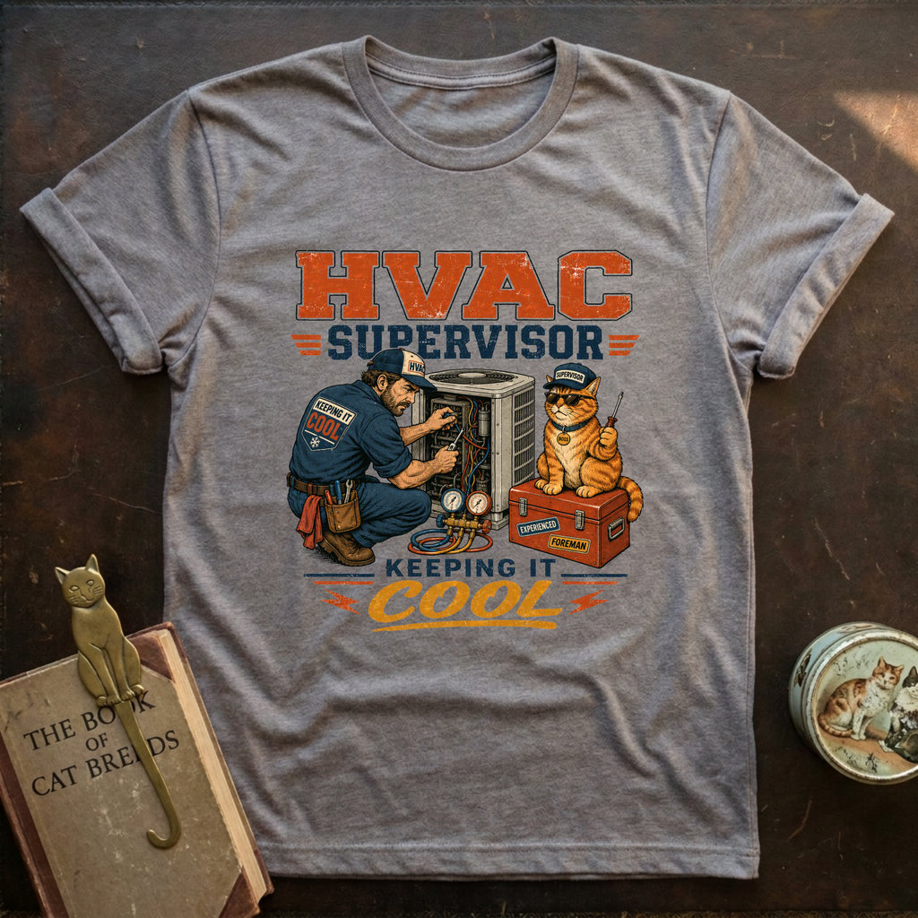 HVAC Supervisor T-Shirt