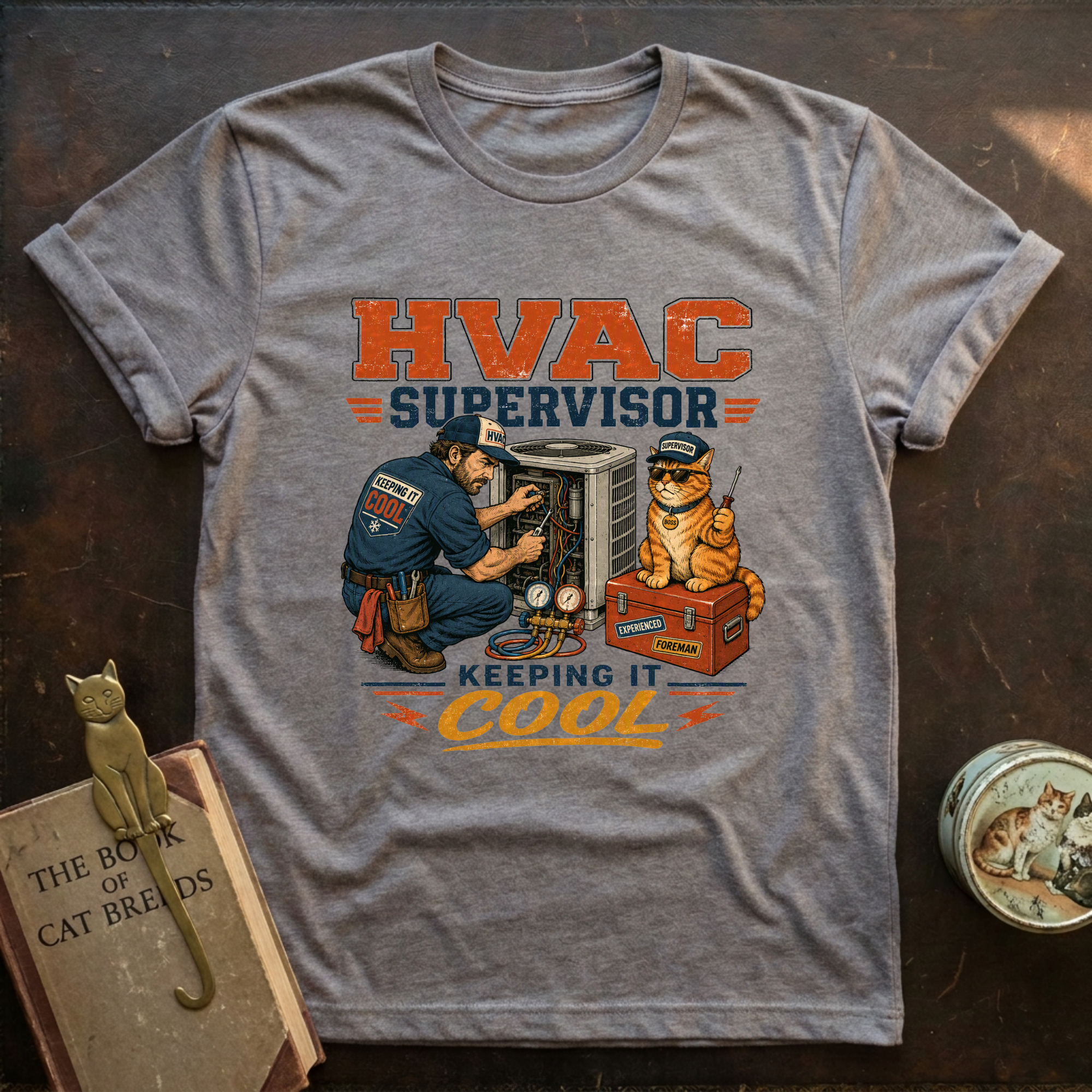 HVAC Supervisor T-Shirt