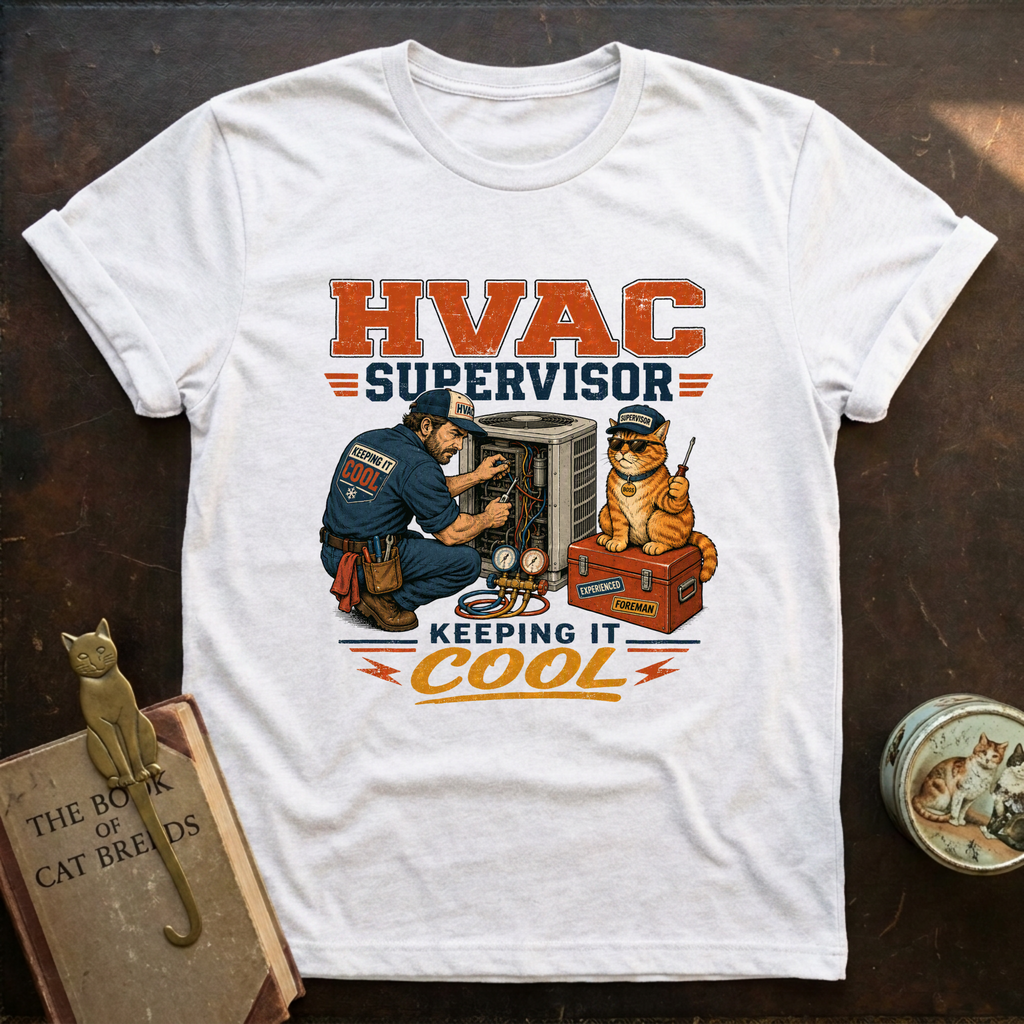 HVAC Supervisor T-Shirt