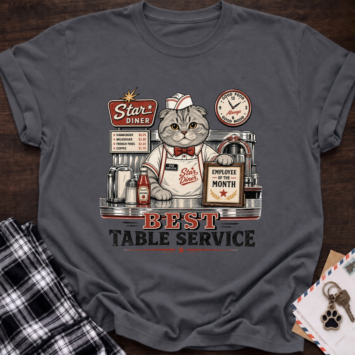 Best Table Service T-Shirt