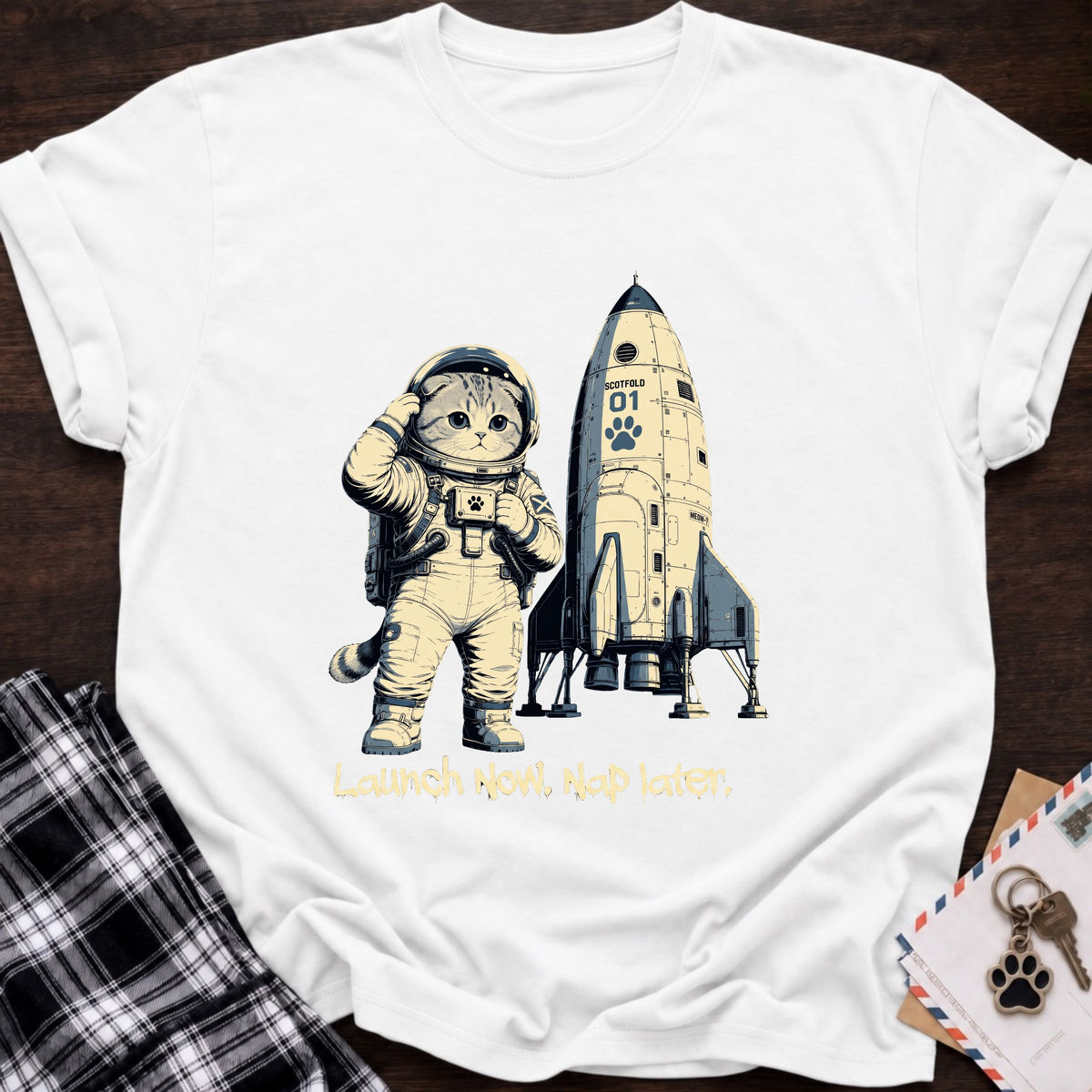 Launch Now Nap Later T-Shirt