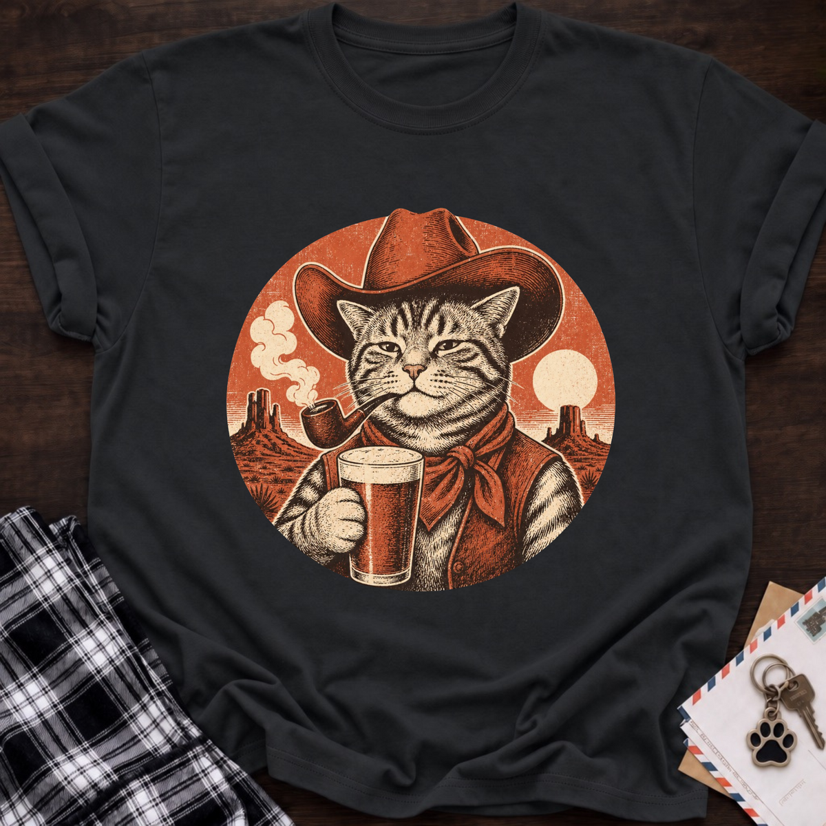 Beer and Pipe T-Shirt