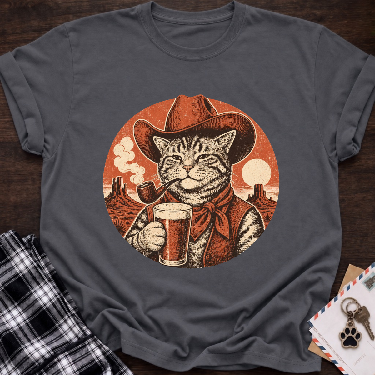 Beer and Pipe T-Shirt