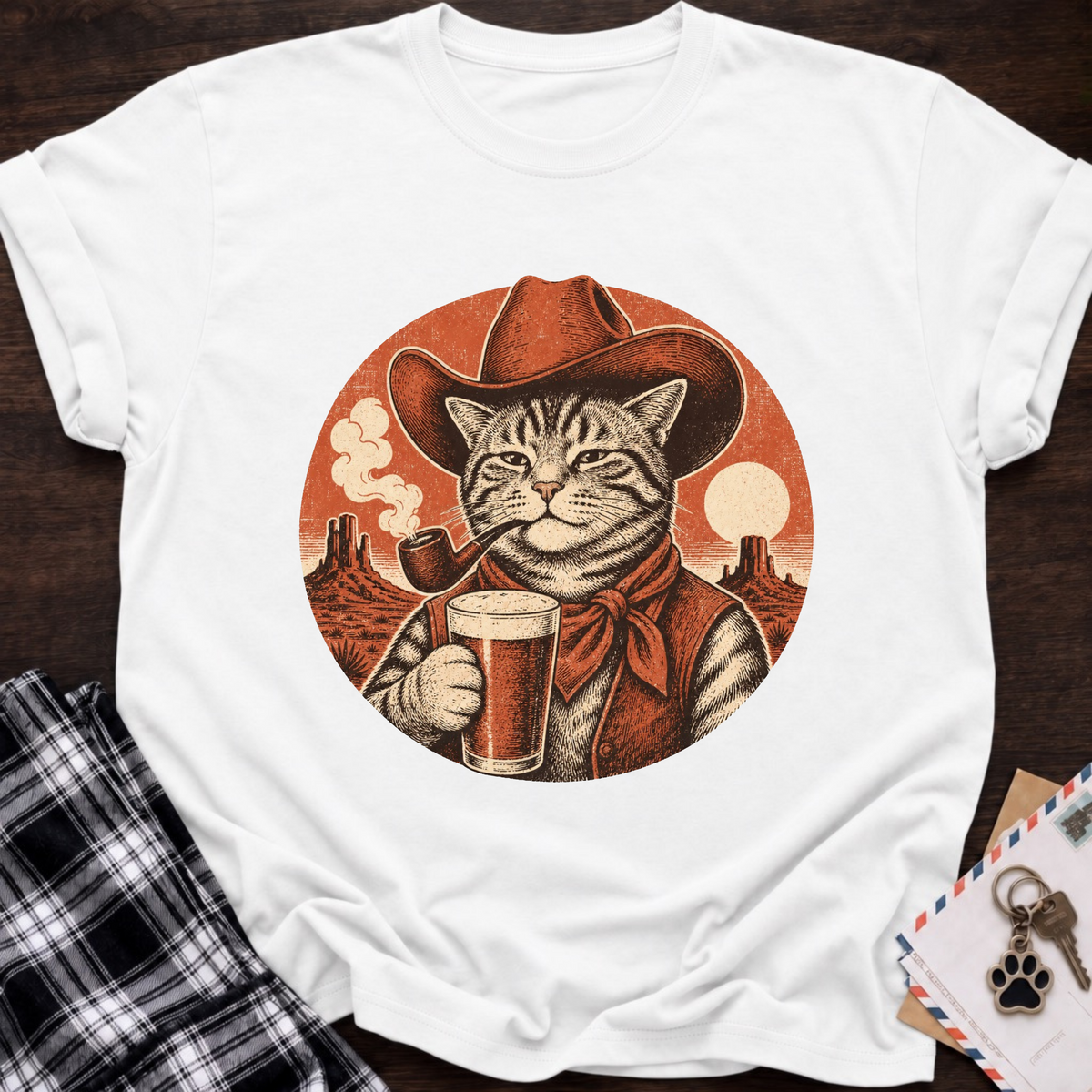 Beer and Pipe T-Shirt