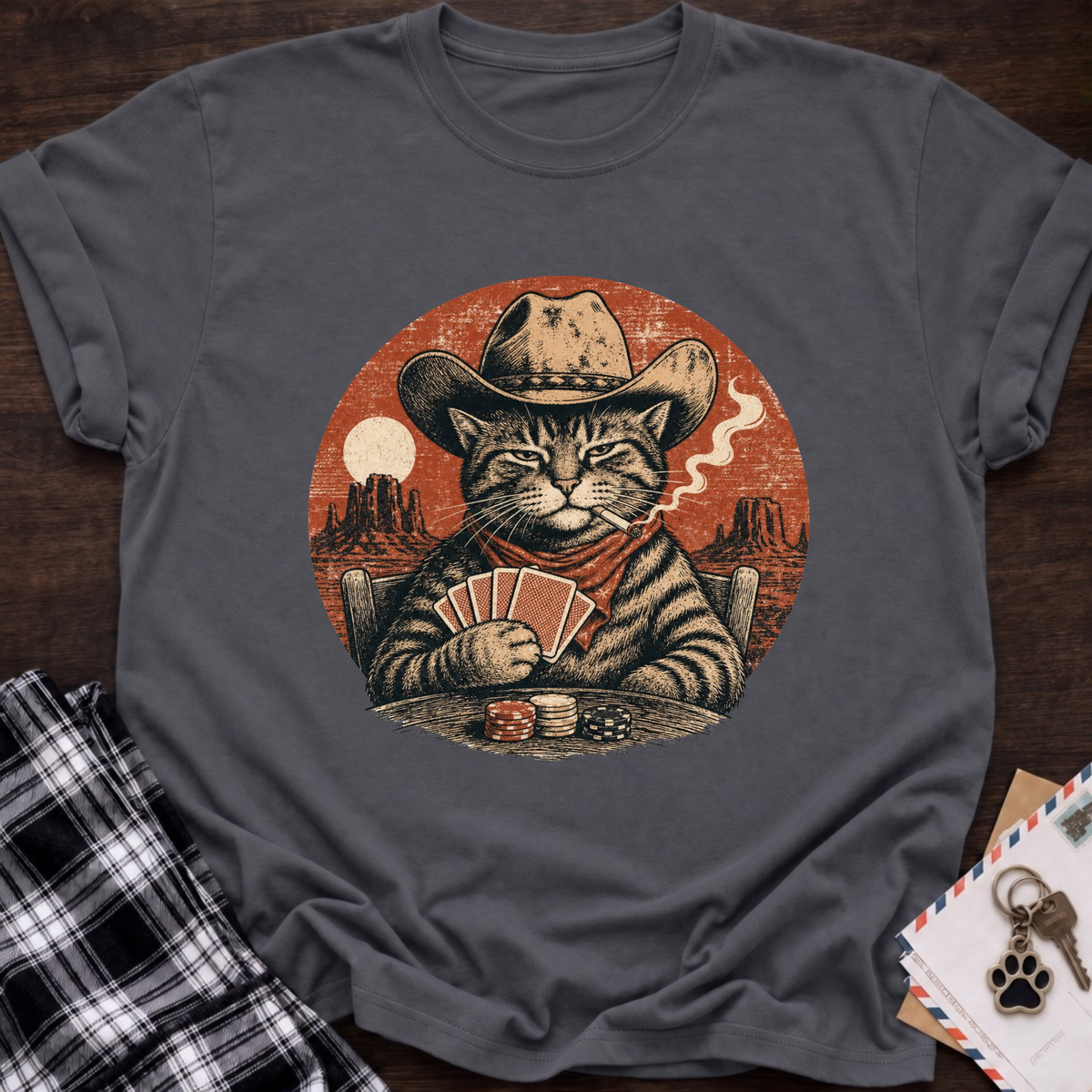 Gambling Cowboy T-Shirt