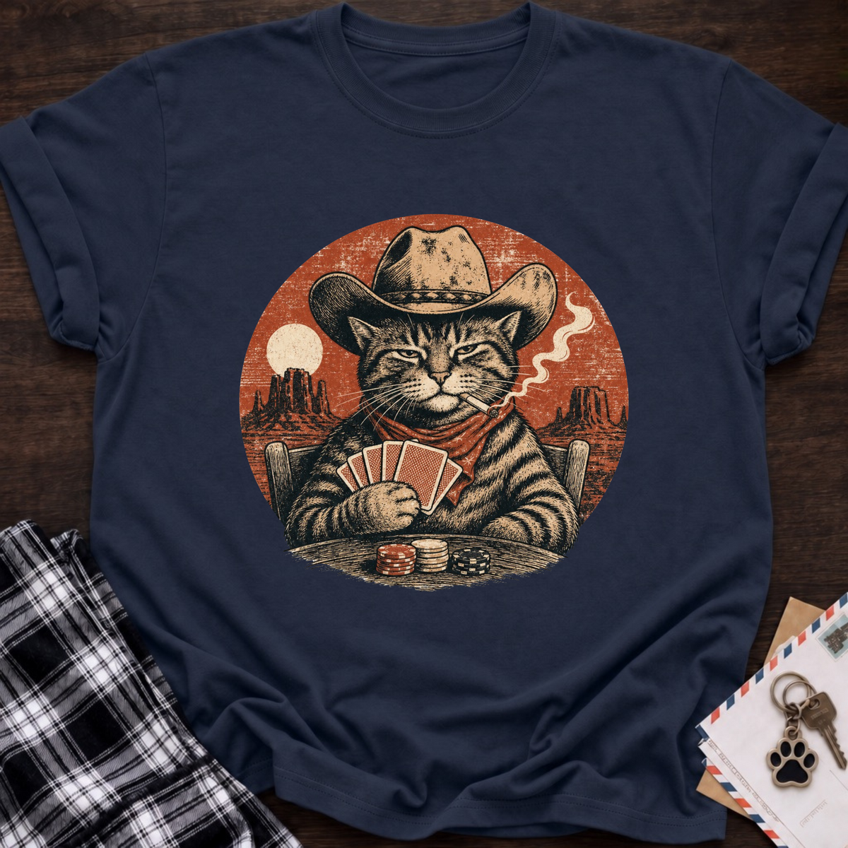 Gambling Cowboy T-Shirt