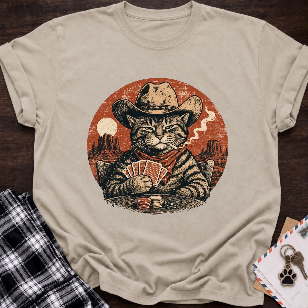 Gambling Cowboy T-Shirt