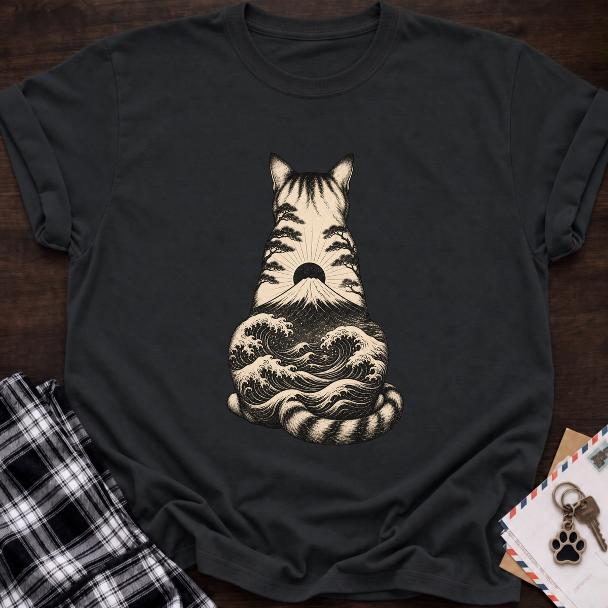Mt Fuji Back T-Shirt