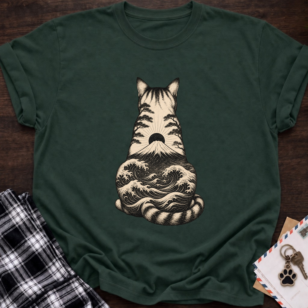 Mt Fuji Back T-Shirt