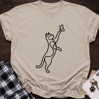 Cat & Butterfly T-Shirt