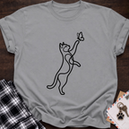Cat & Butterfly T-Shirt