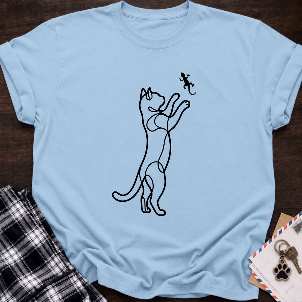 Cat & Lizzard T-Shirt