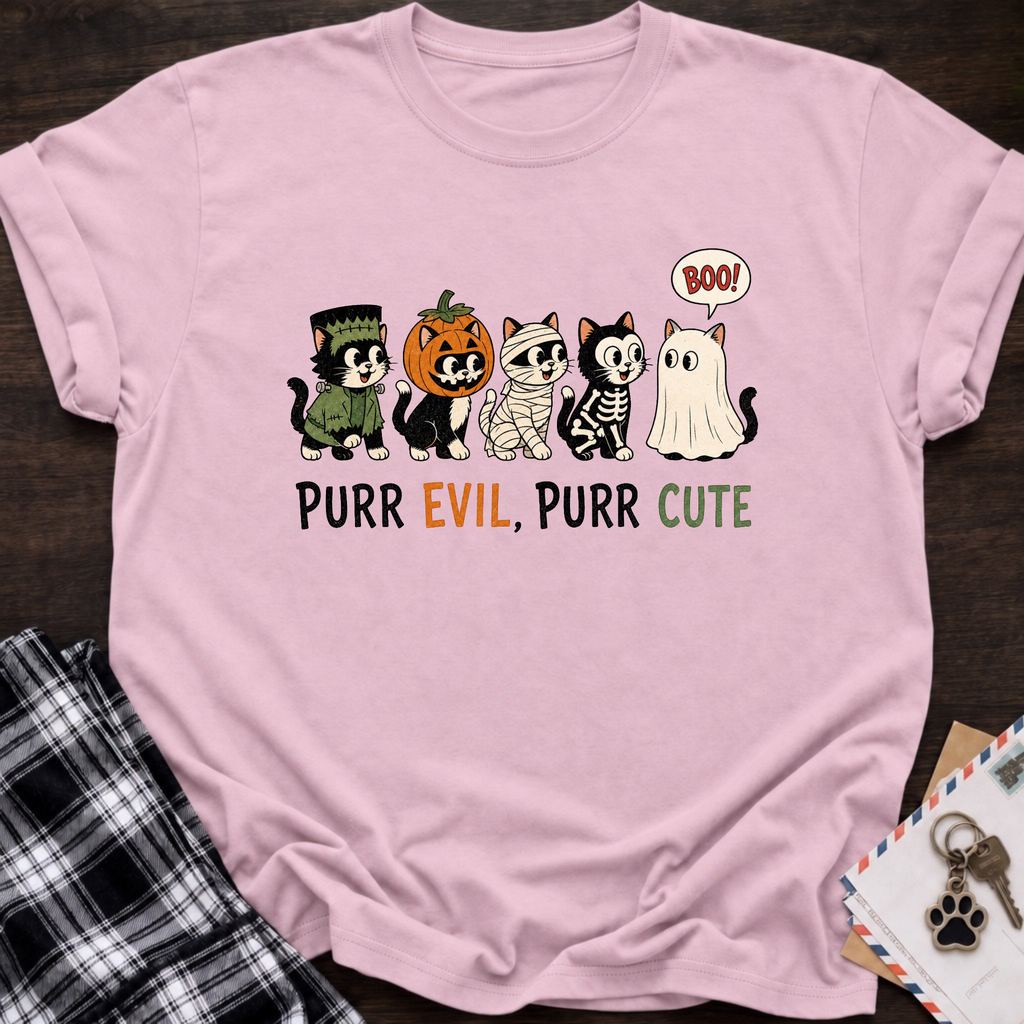 Purr Evils Purr Cute T-Shirt