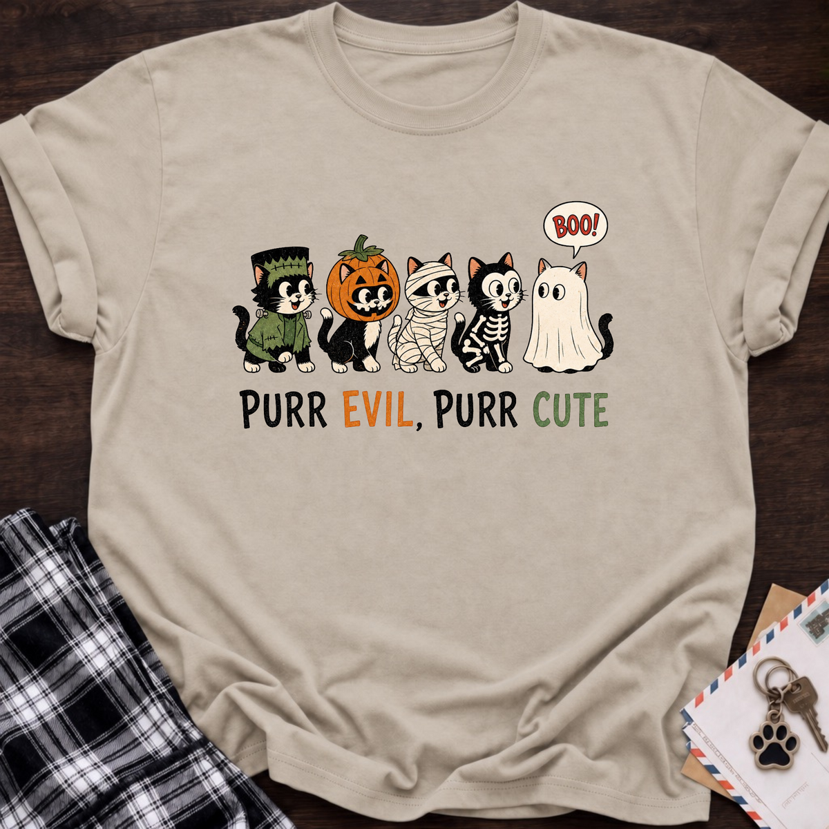 Purr Evils Purr Cute T-Shirt