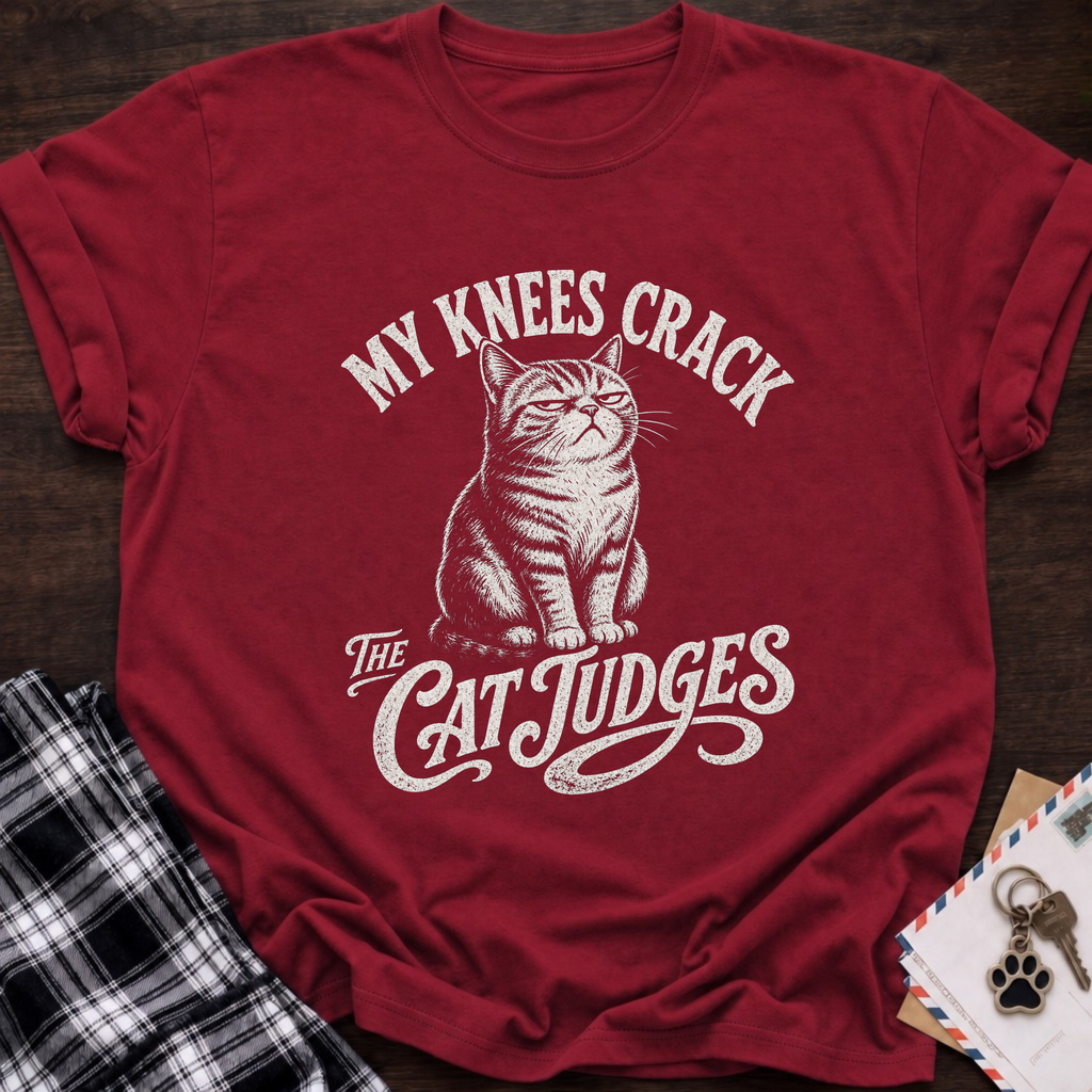 The Cat Judges T-Shirt