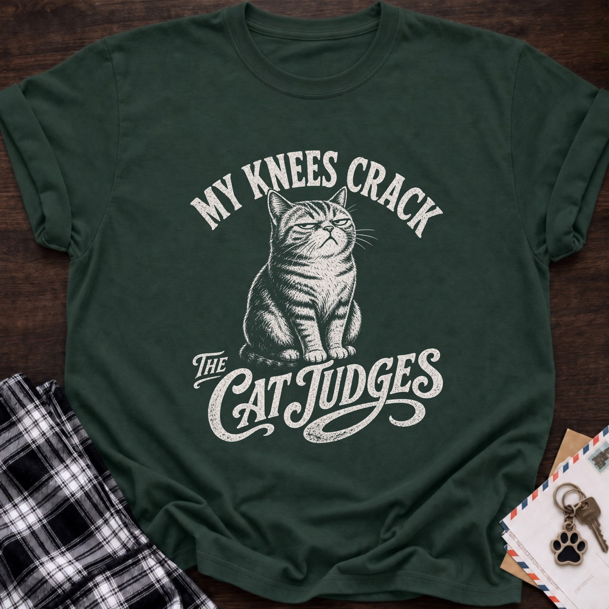 The Cat Judges T-Shirt