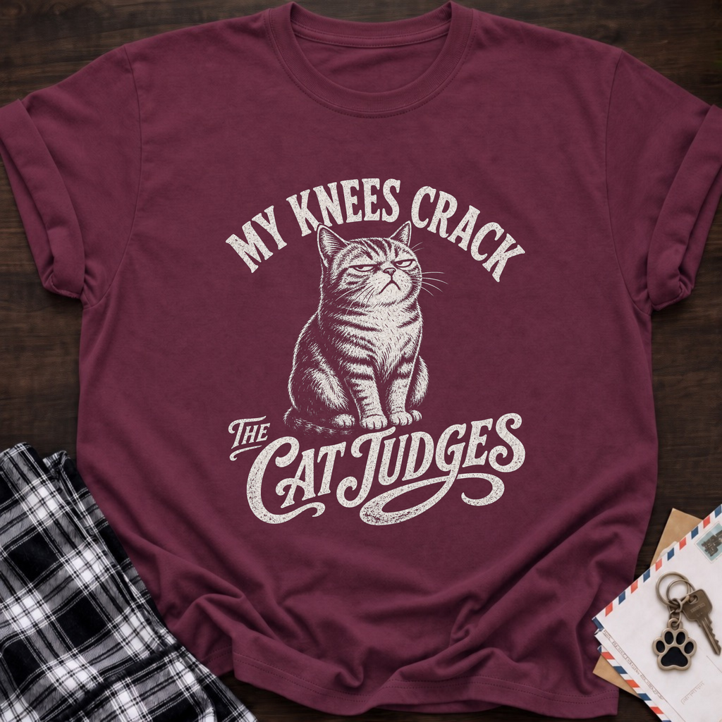 The Cat Judges T-Shirt