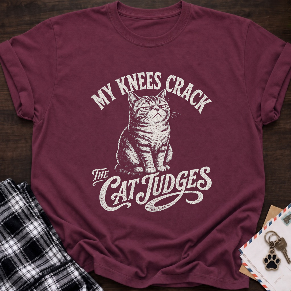 The Cat Judges T-Shirt