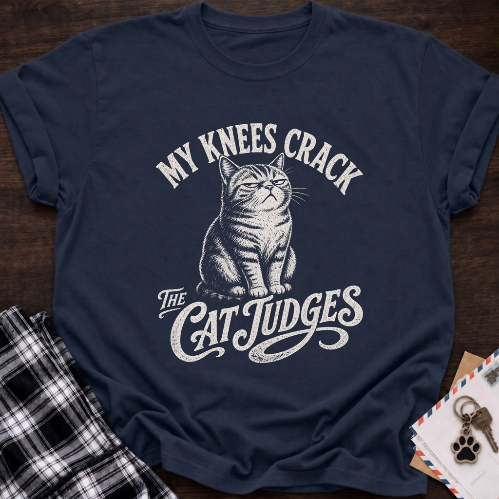 The Cat Judges T-Shirt