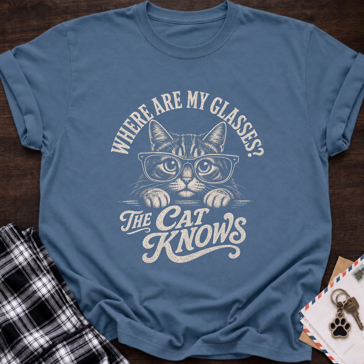 The Cat Knows T-Shirt