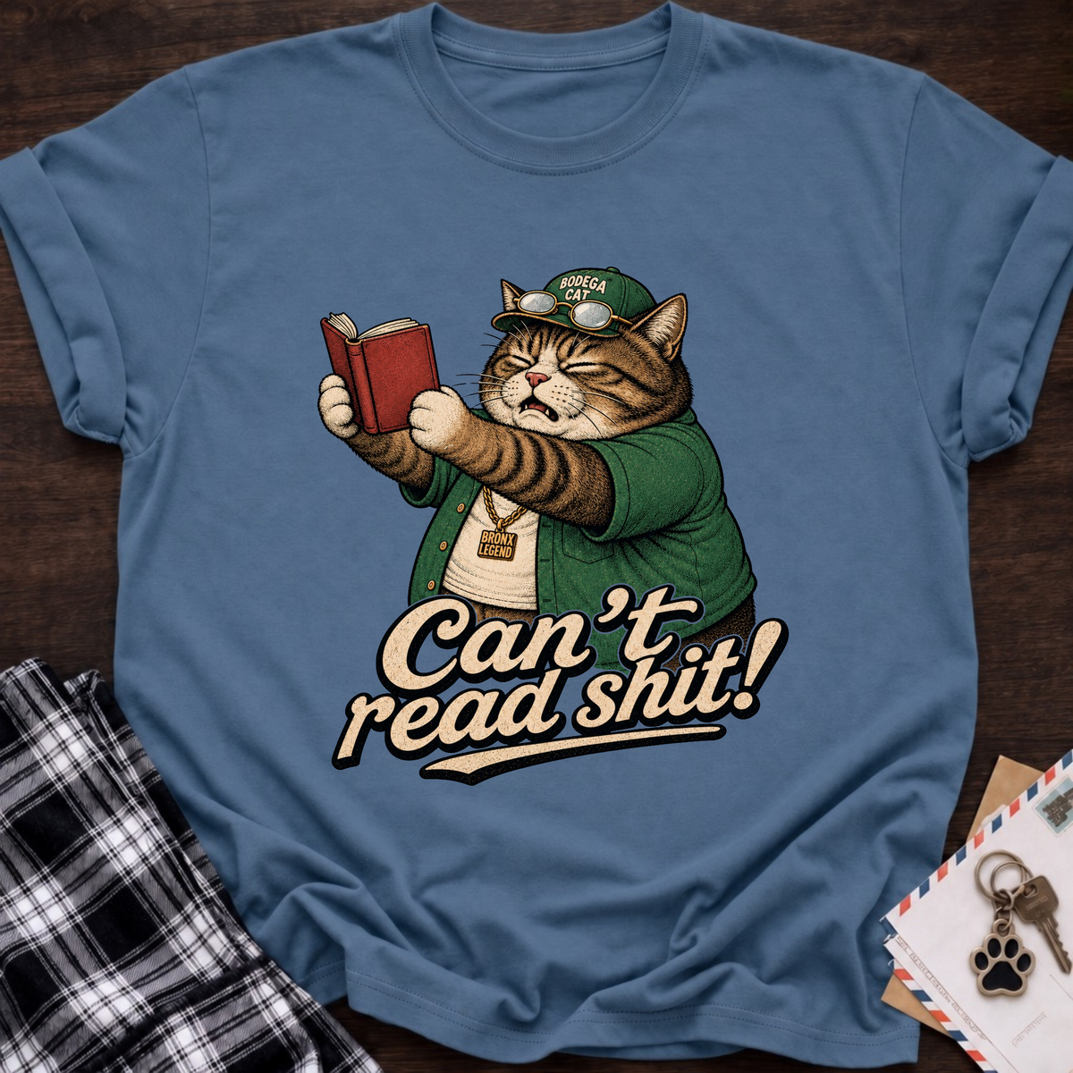 Can't Read T-Shirt