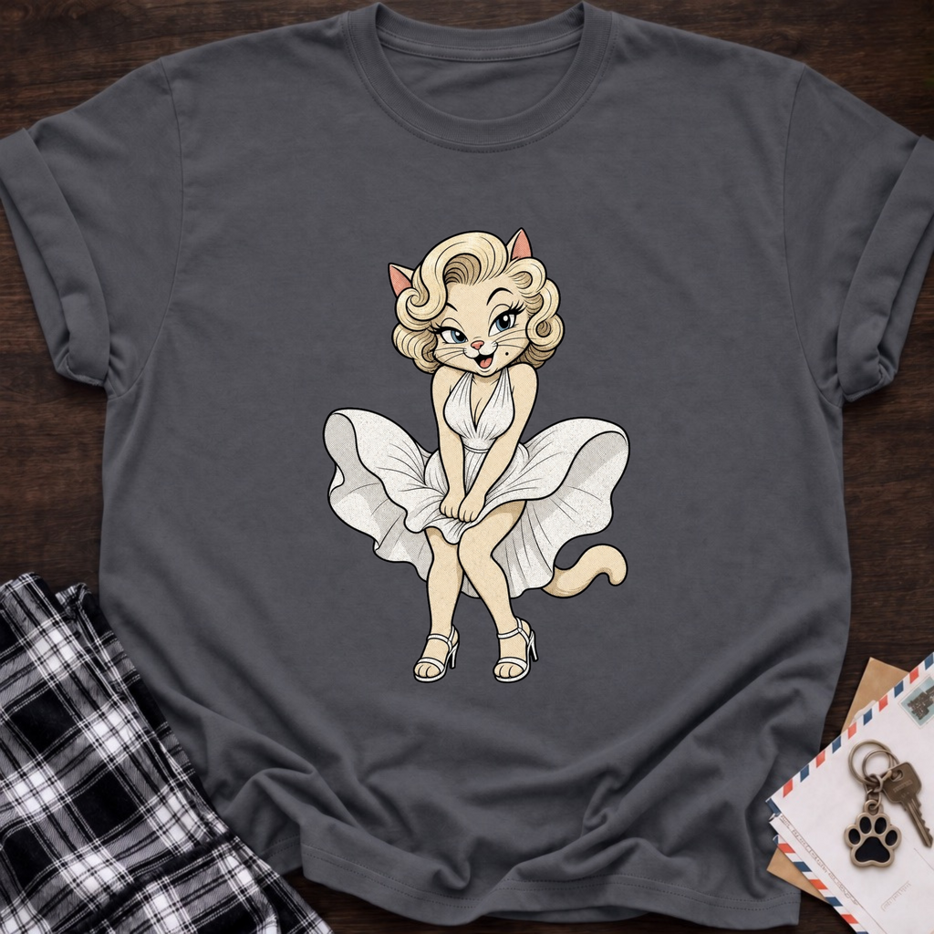 Marilyn Meowroe T-Shirt