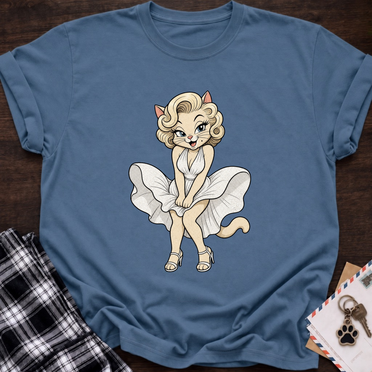 Marilyn Meowroe T-Shirt
