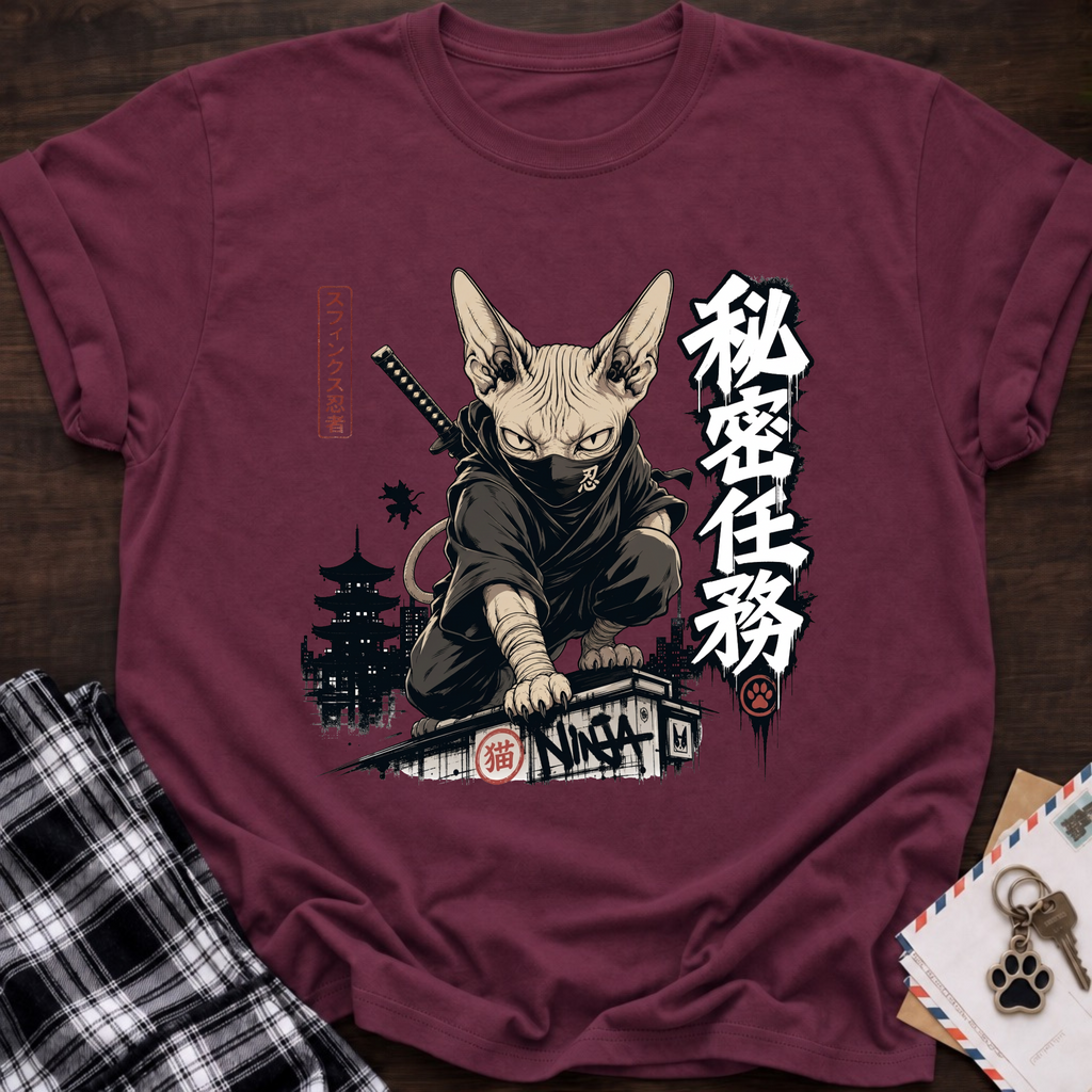 Ninja Cat T-Shirt