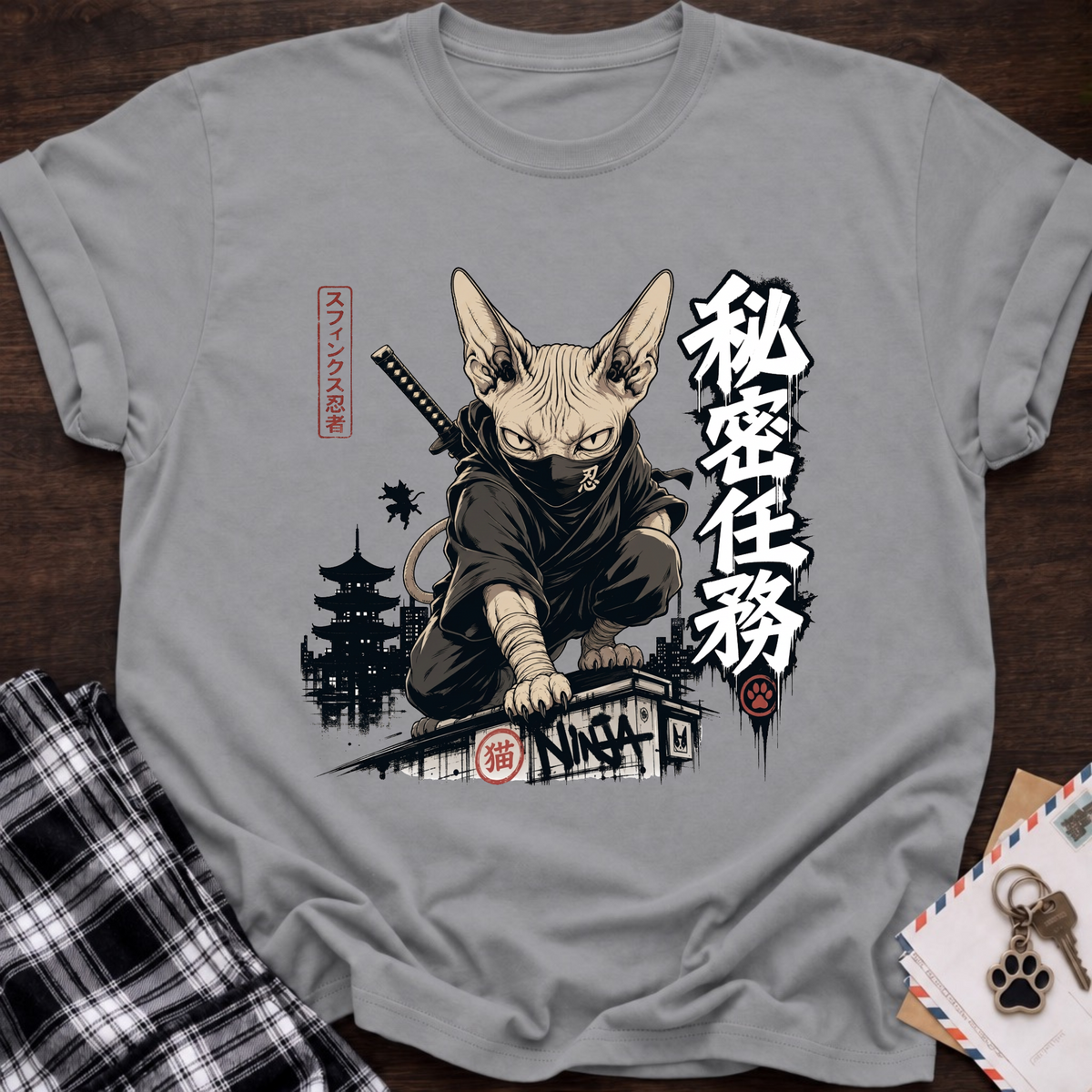Ninja Cat T-Shirt