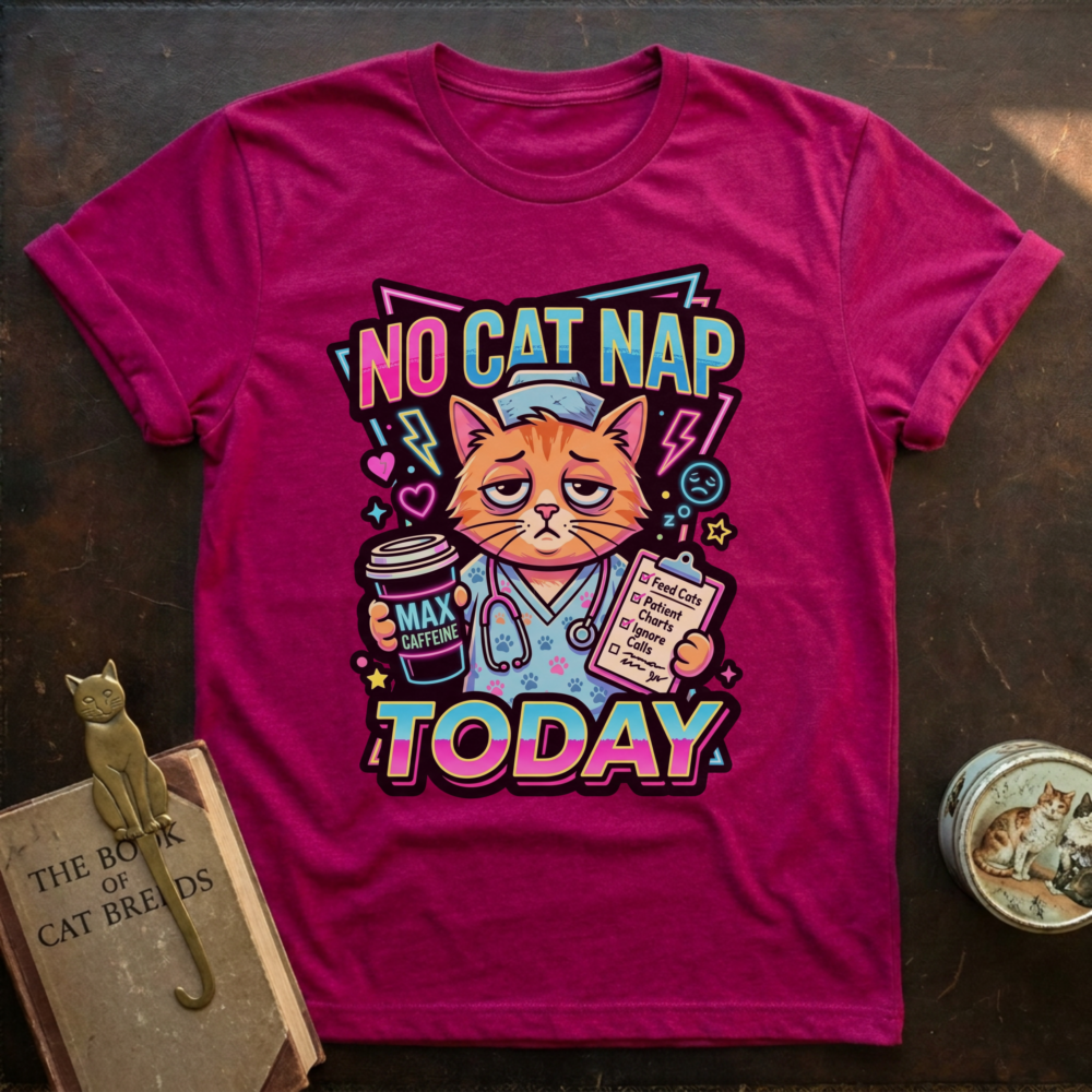 No Cat Nap T‑Shirt