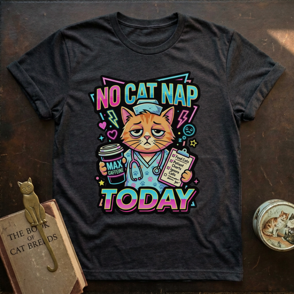 No Cat Nap T‑Shirt