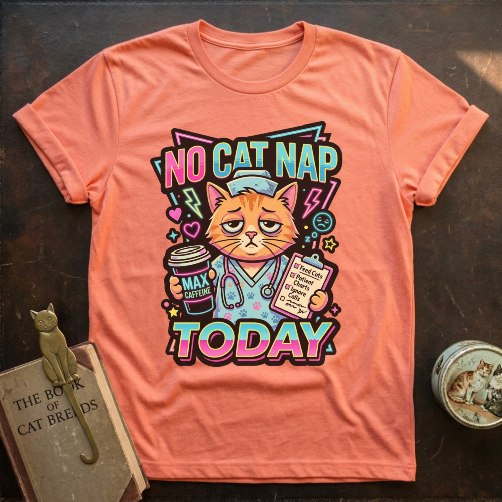 No Cat Nap T‑Shirt
