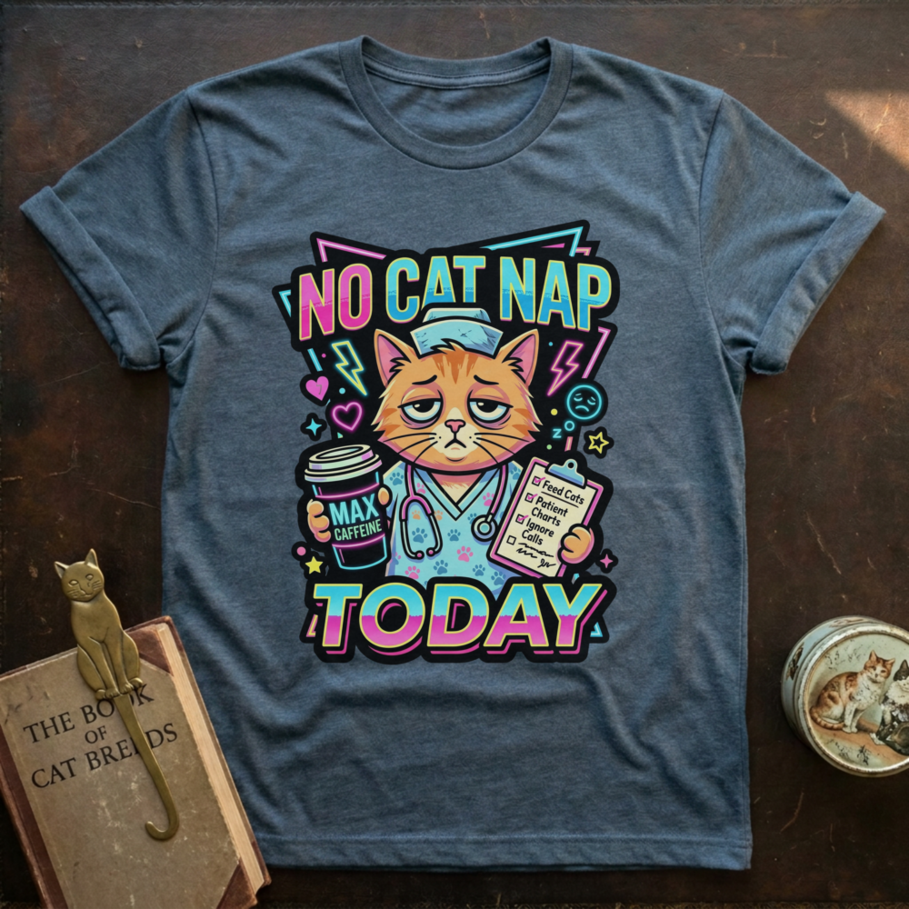 No Cat Nap T‑Shirt