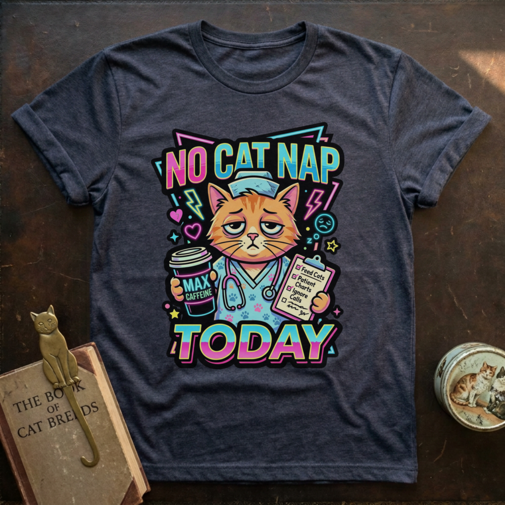 No Cat Nap T‑Shirt