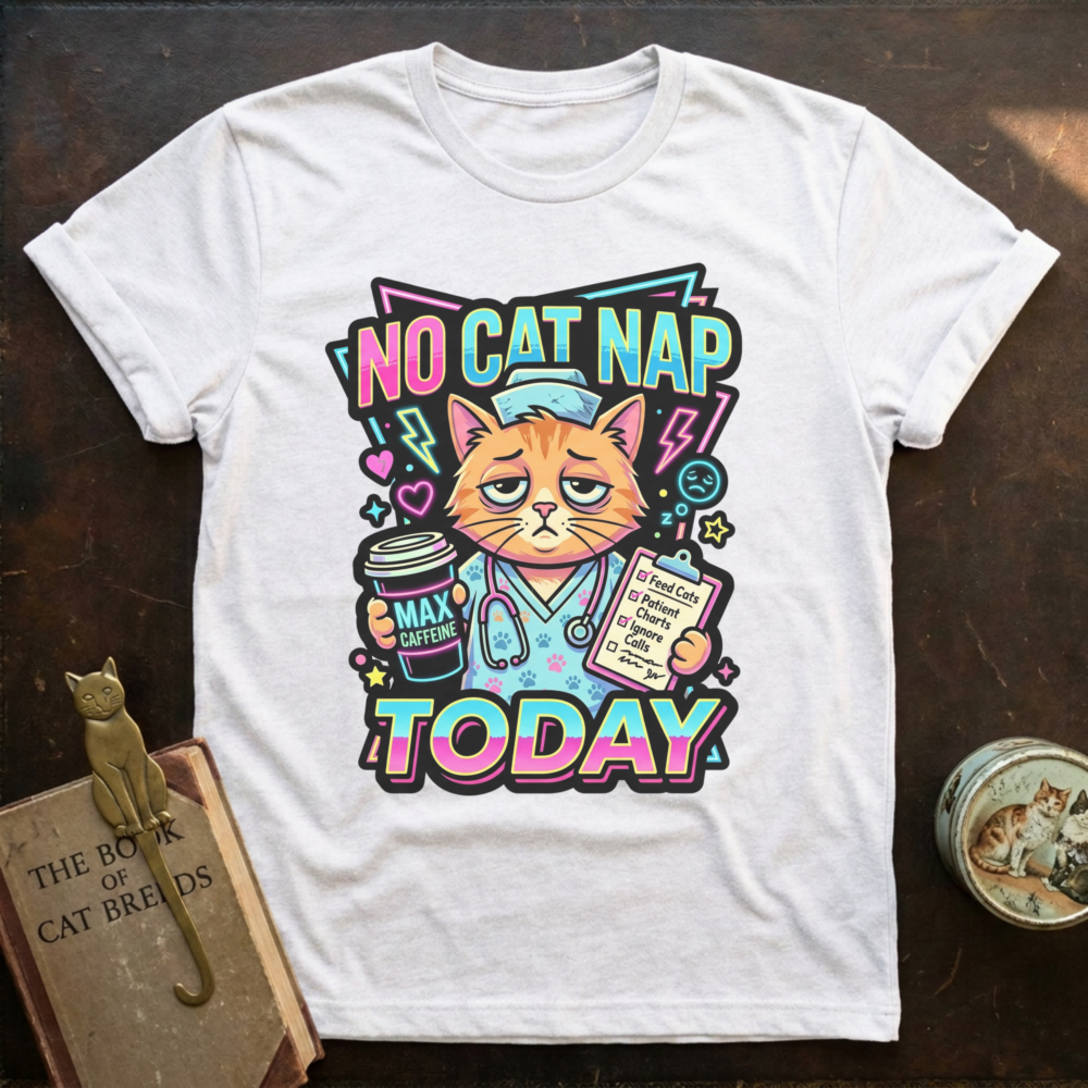 No Cat Nap T‑Shirt