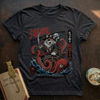 Pirate Cat & Kraken T-Shirt