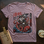 Pirate Cat & Kraken T-Shirt