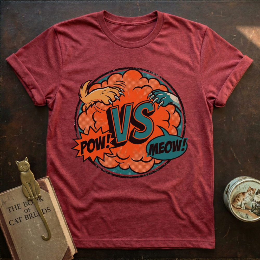 Pow vs Meow T-Shirt