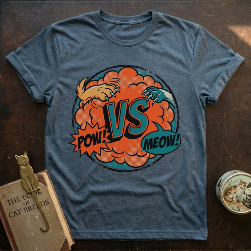 Pow vs Meow T-Shirt