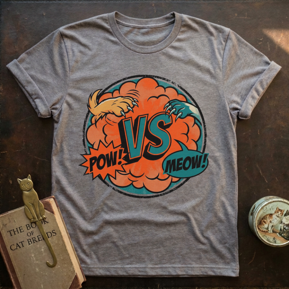 Pow vs Meow T-Shirt