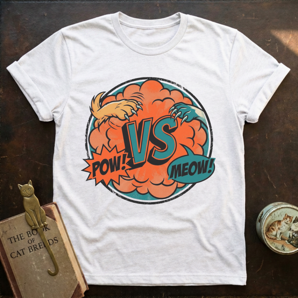 Pow vs Meow T-Shirt