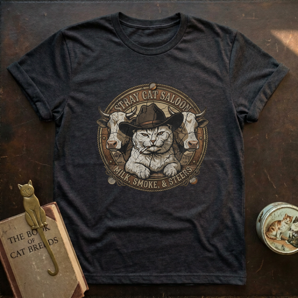 Stray Cat Saloon T-Shirt