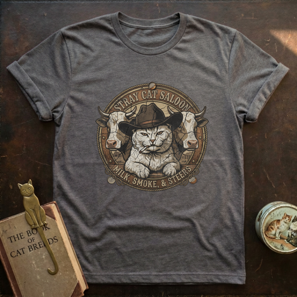 Stray Cat Saloon T-Shirt