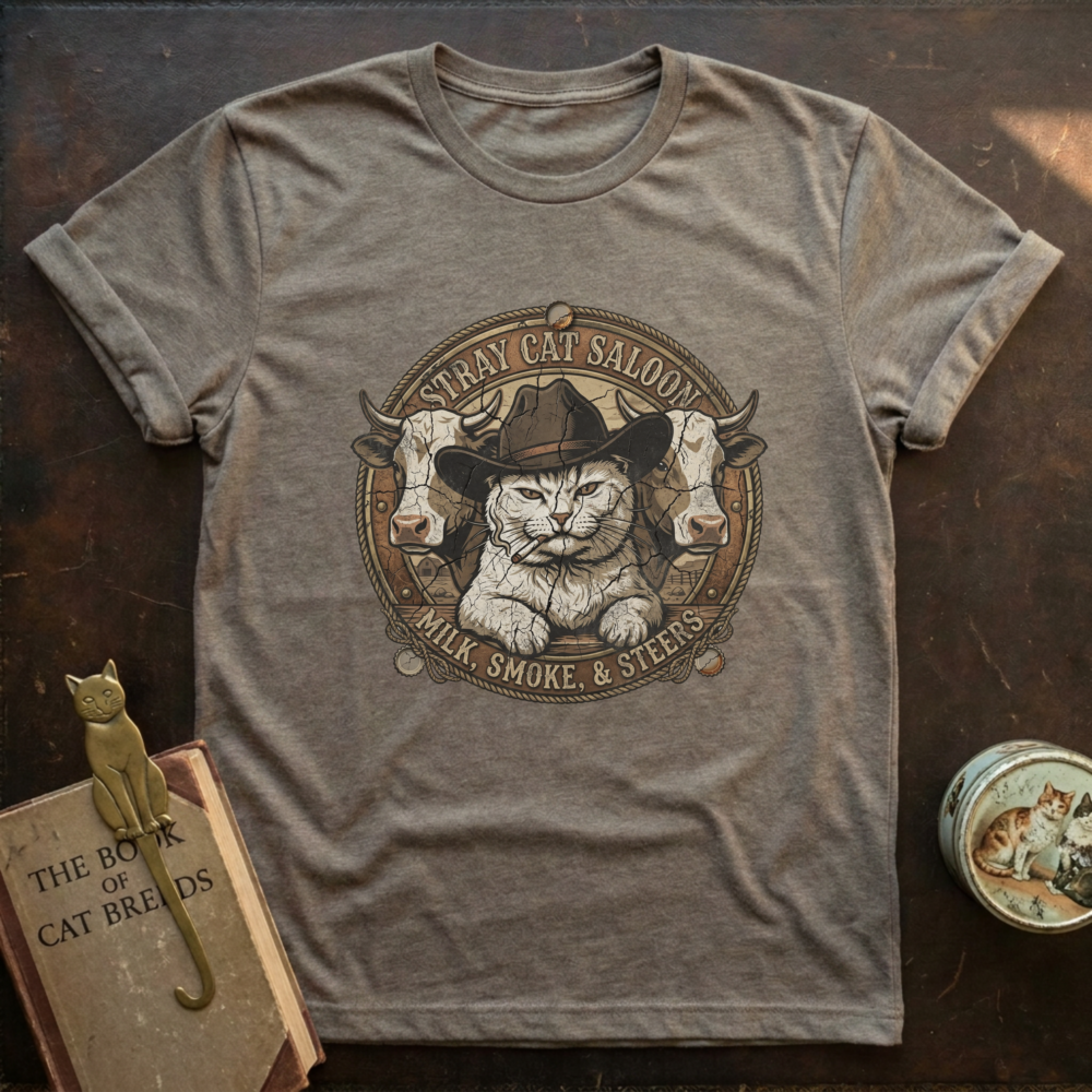 Stray Cat Saloon T-Shirt
