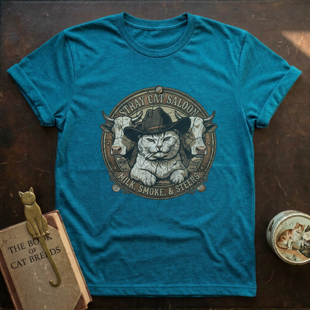 Stray Cat Saloon T-Shirt